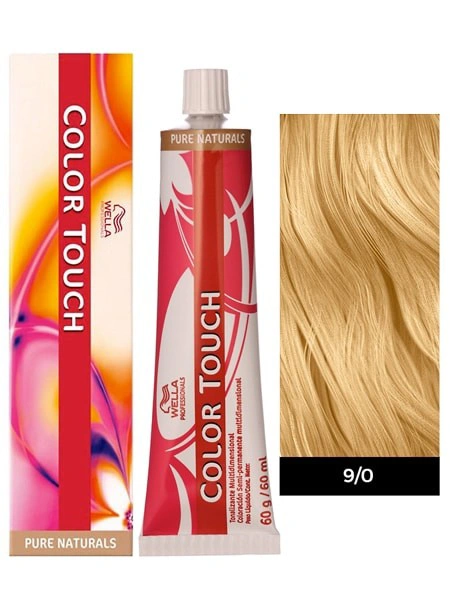 Wella Color Touch Hajszínező - 9/0 60ml Very Light Blonde képe 1